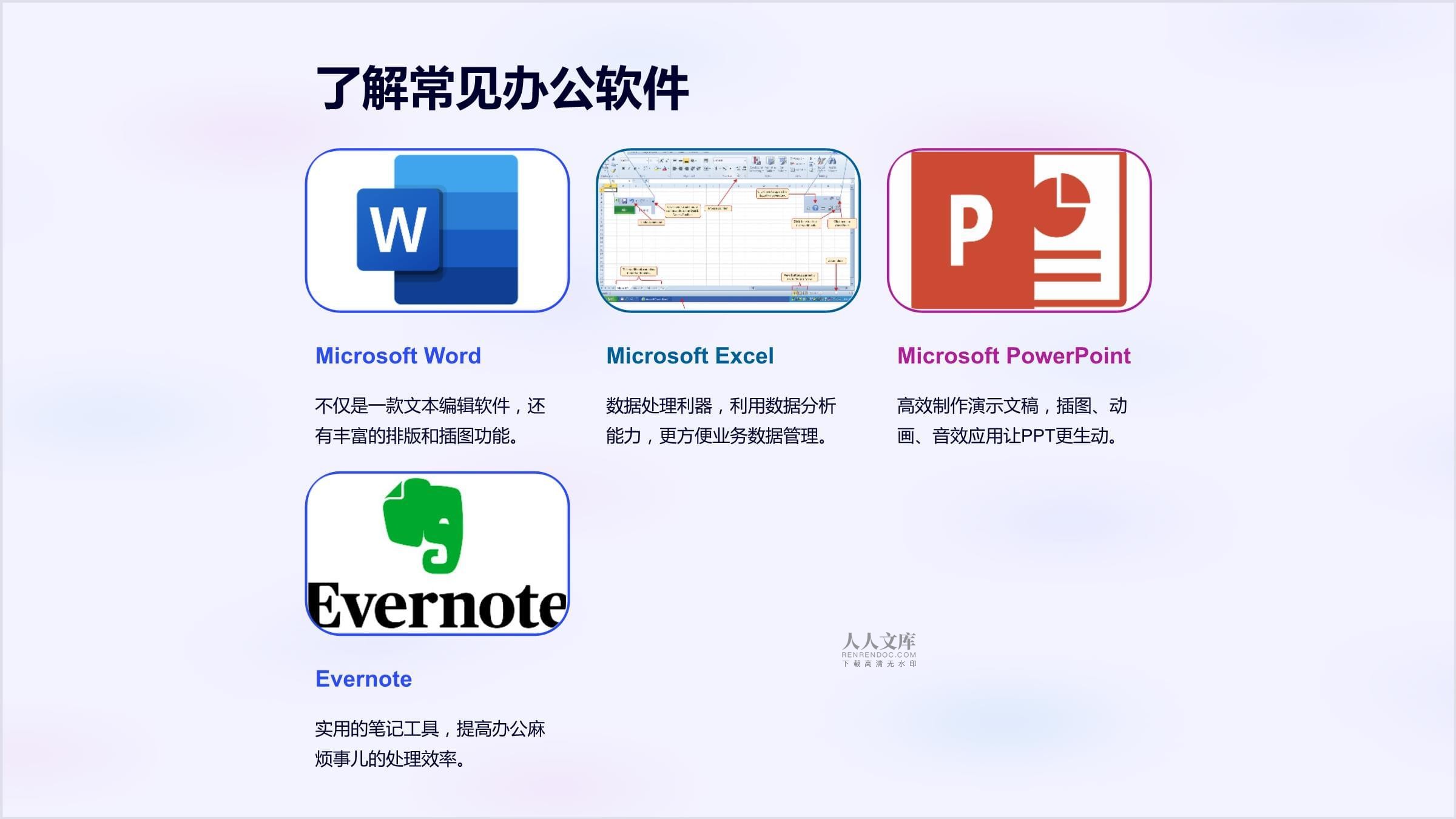 《办公软件应用》课件